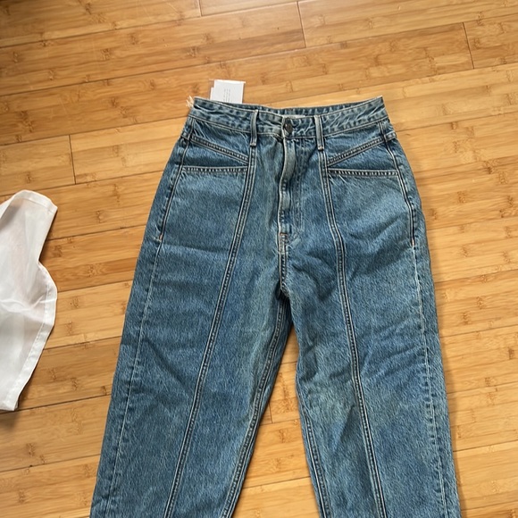 Revolve Girlfriend collective Jeans NEW - Picture 4 of 5